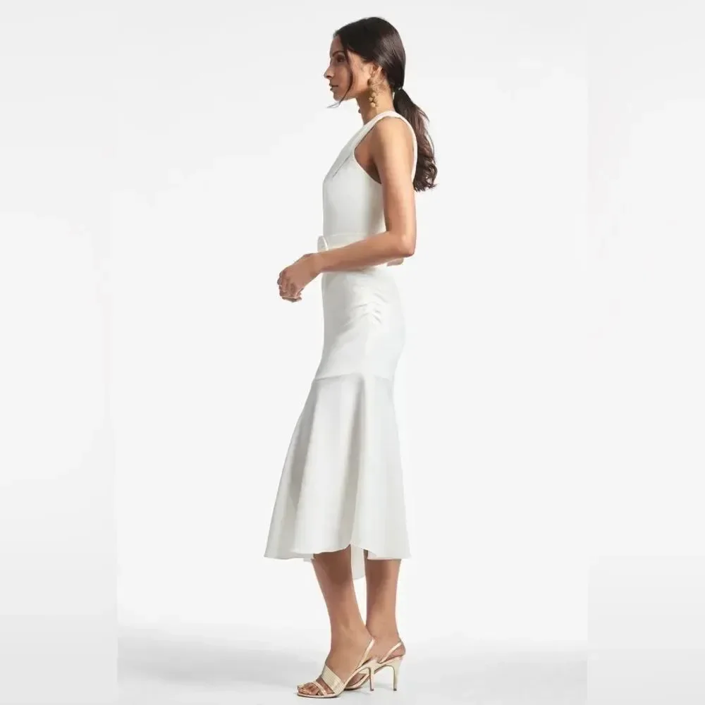 SACHIN & BABI Naomi Belted Halter Dress / size 12